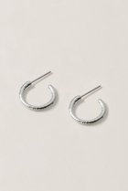 【サラース/SARARTH】のGAIA TEXTURED HOOP LIGHT ピアス Ⅱ シルバー|ID: prp329100004161019 ipo3291000000036189823