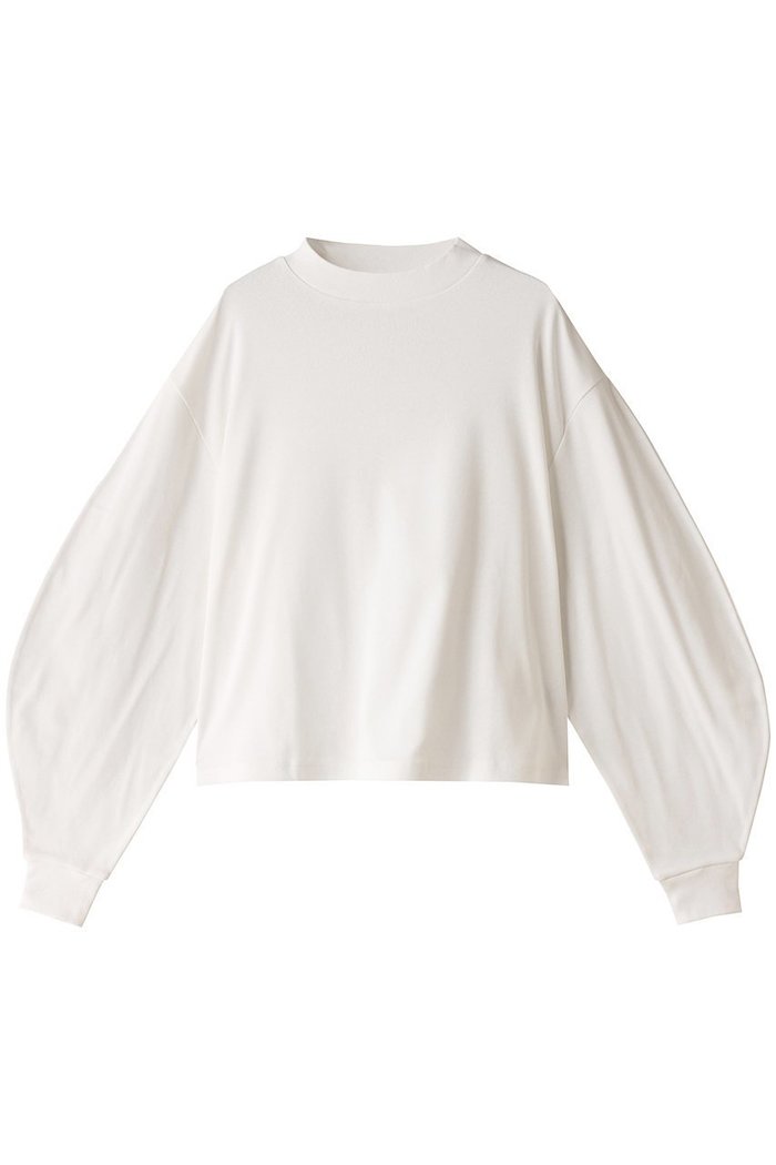 【スリー ドッツ/three dots】のシルキーコットンニットカーヴドスリーブ インテリア・キッズ・メンズ・レディースファッション・服の通販 founy(ファニー) https://founy.com/ ファッション Fashion レディースファッション Fashion for Women トップス・カットソー Cut & Sew Tops ニット Knit Tops & Sweaters シャツ・ブラウス・オフィスカジュアル Elegant Blouses & Button-Ups ロングTシャツ・Tシャツ Longline T-Shirts & Tees カットソー・ベーシックTシャツ Cut-and-Sewn Tops / Stretch Tees & Basics シンプル Simple, Minimal スリーブ Sleeve, Long Sleeve / Short Sleeve モックネック Mock Neck, Short Turtleneck ロング Long, Long-Length |ID: prp329100004161034 ipo3291000000032896305