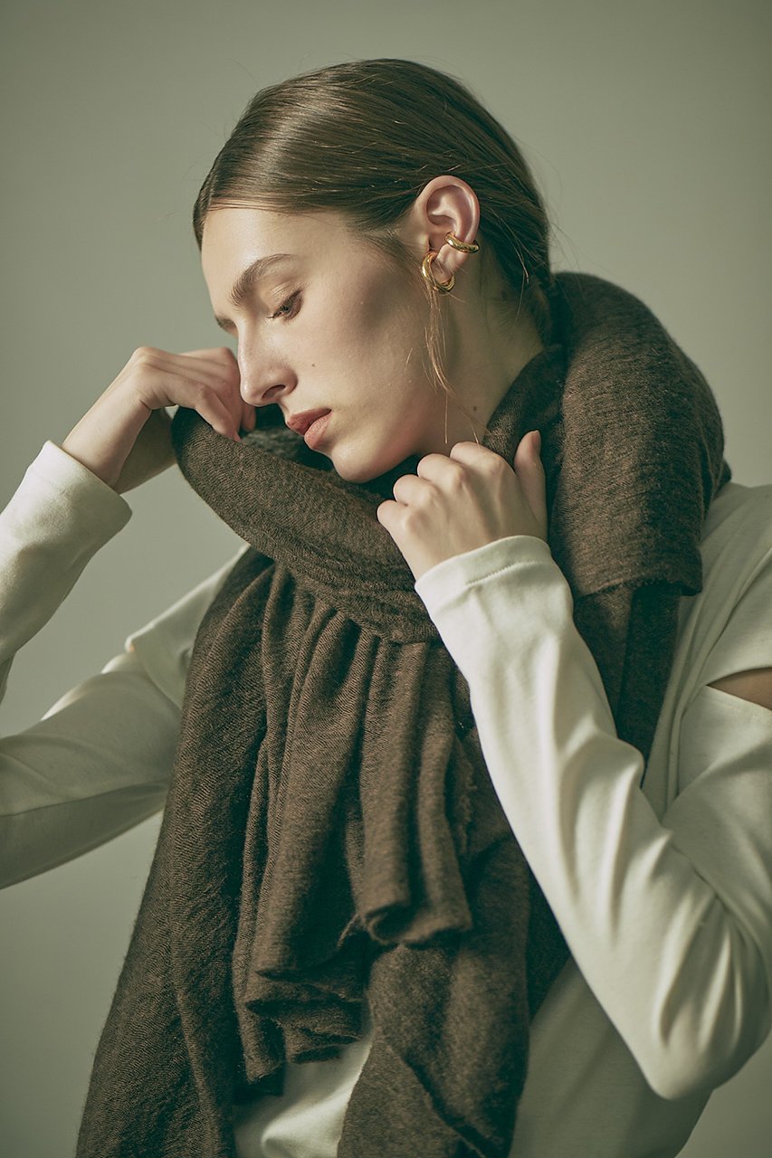 【カルナ/KALNA】の【KALNA HOME】KALNAx PIN カシミヤストール 大判 人気、トレンドファッション・服の通販 founy(ファニー) 　ファッション　Fashion　レディースファッション　Fashion for Women　ストール　Soft & Warm Scarves　マフラー・スヌード / 冬小物の定番　Scarves & Mufflers　おすすめ　Recommended / Our Picks　シンプル　Simple, Minimal　ストール　Stole, Wrap　マフラー　Scarf, Muffler　リュクス　Luxury, Elegant, High-End, Chic　other-7|ID: prp329100004161038 ipo3291000000032827307