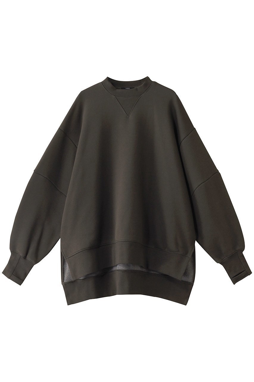 【ル フィル/LE PHIL】の【LE PHIL SPORTS】裏起毛プルオーバー 人気、トレンドファッション・服の通販 founy(ファニー) 　ファッション　Fashion　レディースファッション　Fashion for Women　トップス・カットソー　Cut & Sew Tops　シャツ・ブラウス・オフィスカジュアル　Elegant Blouses & Button-Ups　レディースパーカー・カジュアルフーディー　Casual Hoodies & Sweatshirts　ロングTシャツ・Tシャツ　Longline T-Shirts & Tees　カジュアルプルオーバー・ニットトップス　Pullovers & Knit Tops / Casual Pullovers　スウェット・クルーネックトップス　Sweatshirts & Crewnecks / Relaxed Fit Sweat Tops　カットソー・ベーシックTシャツ　Cut-and-Sewn Tops / Stretch Tees & Basics　ギャザー　Gathered, Ruffled　コンパクト　Compact, Small Size　ショート　Short, Short Length　スポーツ　Sports, Activewear　 other-1|ID: prp329100004161043 ipo3291000000032890613