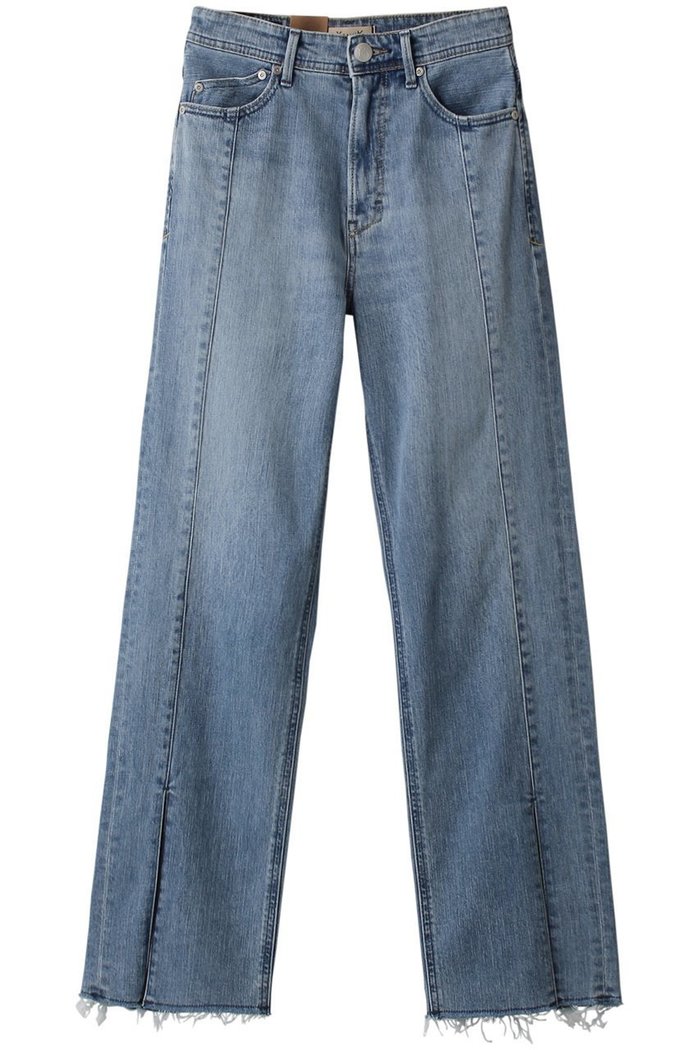 【ヤヌーク/YANUK】のボーイズストレート【LEA】 インテリア・キッズ・メンズ・レディースファッション・服の通販 founy(ファニー) https://founy.com/ ファッション Fashion レディースファッション Fashion for Women パンツ Pants & Trousers デニムパンツ・ジーンズ・美脚デニム Denim Jeans & Pants シンプル Simple, Minimal ストレート Straight, Straight Cut スリット Slit, Slit Detail デニム Denim, Jeans Material パターン Pattern, Design Print フロント Front, Front Design ロング Long, Long-Length |ID: prp329100004161046 ipo3291000000036864672