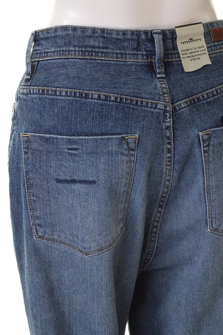 【ヤヌーク/YANUK】のルーズストレート【JOAN】 人気、トレンドファッション・服の通販 founy(ファニー) 　ファッション　Fashion　レディースファッション　Fashion for Women　パンツ　Pants & Trousers　デニムパンツ・ジーンズ・美脚デニム　Denim Jeans & Pants　ジーンズ　Jeans, Denim Pants　ストレッチ　Stretch, Stretchy Fabric　ストレート　Straight, Straight Cut　デニム　Denim, Jeans Material　メンズ　Men's, Menswear　ルーズ　Loose, Oversized　ワイド　Wide, Wide Fit　定番　Standard, Basic Item　other-6|ID: prp329100004161047 ipo3291000000036200867