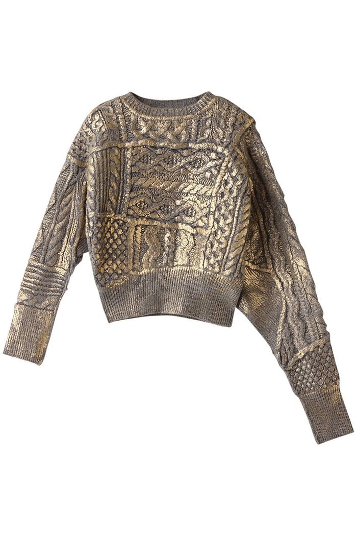 【カレンテージ/CURRENTAGE】のケーブルパッチニット インテリア・キッズ・メンズ・レディースファッション・服の通販 founy(ファニー) https://founy.com/ ファッション Fashion レディースファッション Fashion for Women トップス・カットソー Cut & Sew Tops ニット Knit Tops & Sweaters カジュアルプルオーバー・ニットトップス Pullovers & Knit Tops / Casual Pullovers シンプル Simple, Minimal パッチワーク Patchwork, Mixed Fabric プリント Print, Printed Pattern |ID: prp329100004161053 ipo3291000000032956654