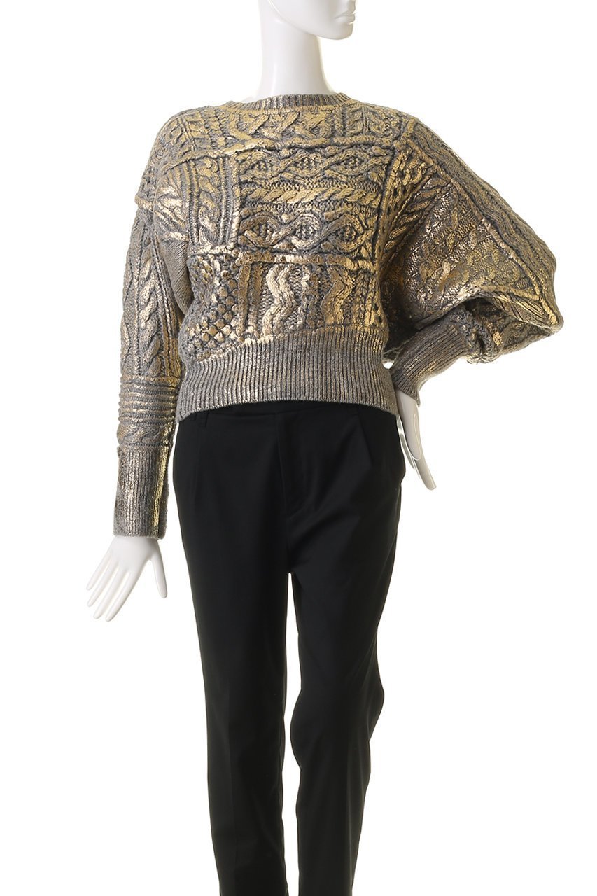 【カレンテージ/CURRENTAGE】のケーブルパッチニット 人気、トレンドファッション・服の通販 founy(ファニー) 　ファッション　Fashion　レディースファッション　Fashion for Women　トップス・カットソー　Cut & Sew Tops　ニット　Knit Tops & Sweaters　カジュアルプルオーバー・ニットトップス　Pullovers & Knit Tops / Casual Pullovers　シンプル　Simple, Minimal　パッチワーク　Patchwork, Mixed Fabric　プリント　Print, Printed Pattern　other-2|ID: prp329100004161053 ipo3291000000032956660