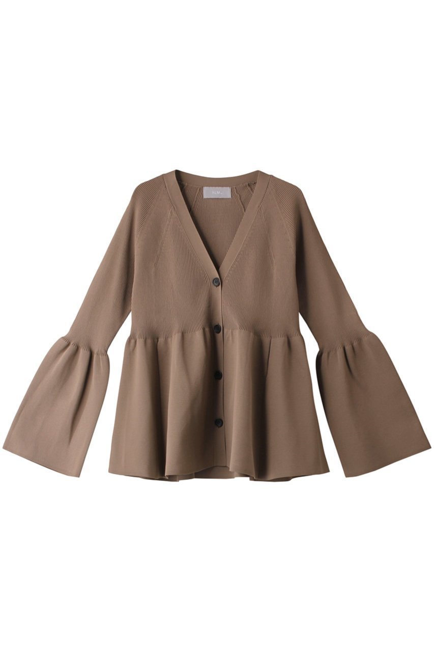 【ヒューエルミュージアム/hueLe Museum】の【hLM】スポンディッシュニット インテリア・キッズ・メンズ・レディースファッション・服の通販 founy(ファニー) 　ファッション　Fashion　レディースファッション　Fashion for Women　トップス・カットソー　Cut & Sew Tops　ニット　Knit Tops & Sweaters　カジュアルプルオーバー・ニットトップス　Pullovers & Knit Tops / Casual Pullovers　エレガント 上品　Elegant　デニム　Denim, Jeans Material　ペプラム　Peplum, Flared Hem　ボトム　Bottoms, Lower Wear　ベージュ|ID: prp329100004161054 ipo3291000000035962814