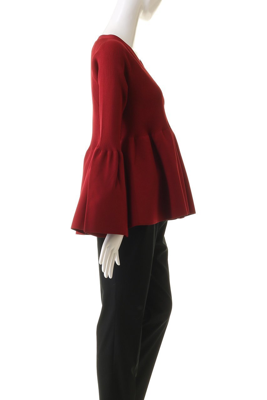 【ヒューエルミュージアム/hueLe Museum】の【hLM】スポンディッシュニット 人気、トレンドファッション・服の通販 founy(ファニー) ファッション Fashion レディースファッション Fashion for Women トップス・カットソー Cut & Sew Tops ニット Knit Tops & Sweaters カジュアルプルオーバー・ニットトップス Pullovers & Knit Tops / Casual Pullovers エレガント 上品 Elegant デニム Denim, Jeans Material ペプラム Peplum, Flared Hem ボトム Bottoms, Lower Wear other-3|ID: prp329100004161054 ipo3291000000036017200