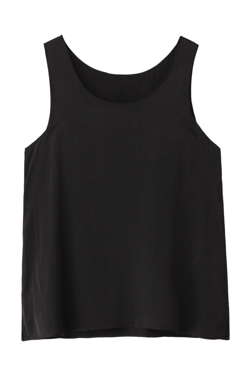 【サードマガジン/THIRD MAGAZINE】の#8 BLOUSE エイト ブラウス インテリア・キッズ・メンズ・レディースファッション・服の通販 founy(ファニー) ファッション Fashion レディースファッション Fashion for Women トップス・カットソー Cut & Sew Tops キャミソール&ノースリーブ Camisoles & Sleeveless Tops シャツ・ブラウス・オフィスカジュアル Elegant Blouses & Button-Ups インナー Innerwear シルク Silk, 100% Silk ジャケット Jacket, Outerwear スーツ Suit, Formalwear ドレープ Drape, Draping Fabric ノースリーブ Sleeveless, No-Sleeve ブラック|ID: prp329100004161095 ipo3291000000032888746