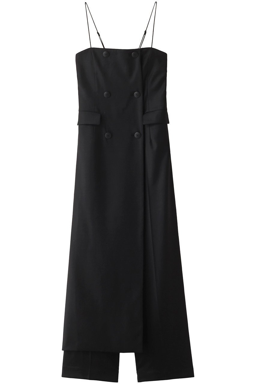 【サードマガジン/THIRD MAGAZINE】の#5 COMBINAISON ファイブ コンビネゾン インテリア・キッズ・メンズ・レディースファッション・服の通販 founy(ファニー) 　ファッション　Fashion　レディースファッション　Fashion for Women　パンツ　Pants & Trousers　コンビネゾン　Jumpsuit, All-in-One　シルク　Silk, 100% Silk　スーツ　Suit, Formalwear　フロント　Front, Front Design　マニッシュ　Mannish, Boyish　エレガント 上品　Elegant　ブラック|ID: prp329100004161098 ipo3291000000035767783