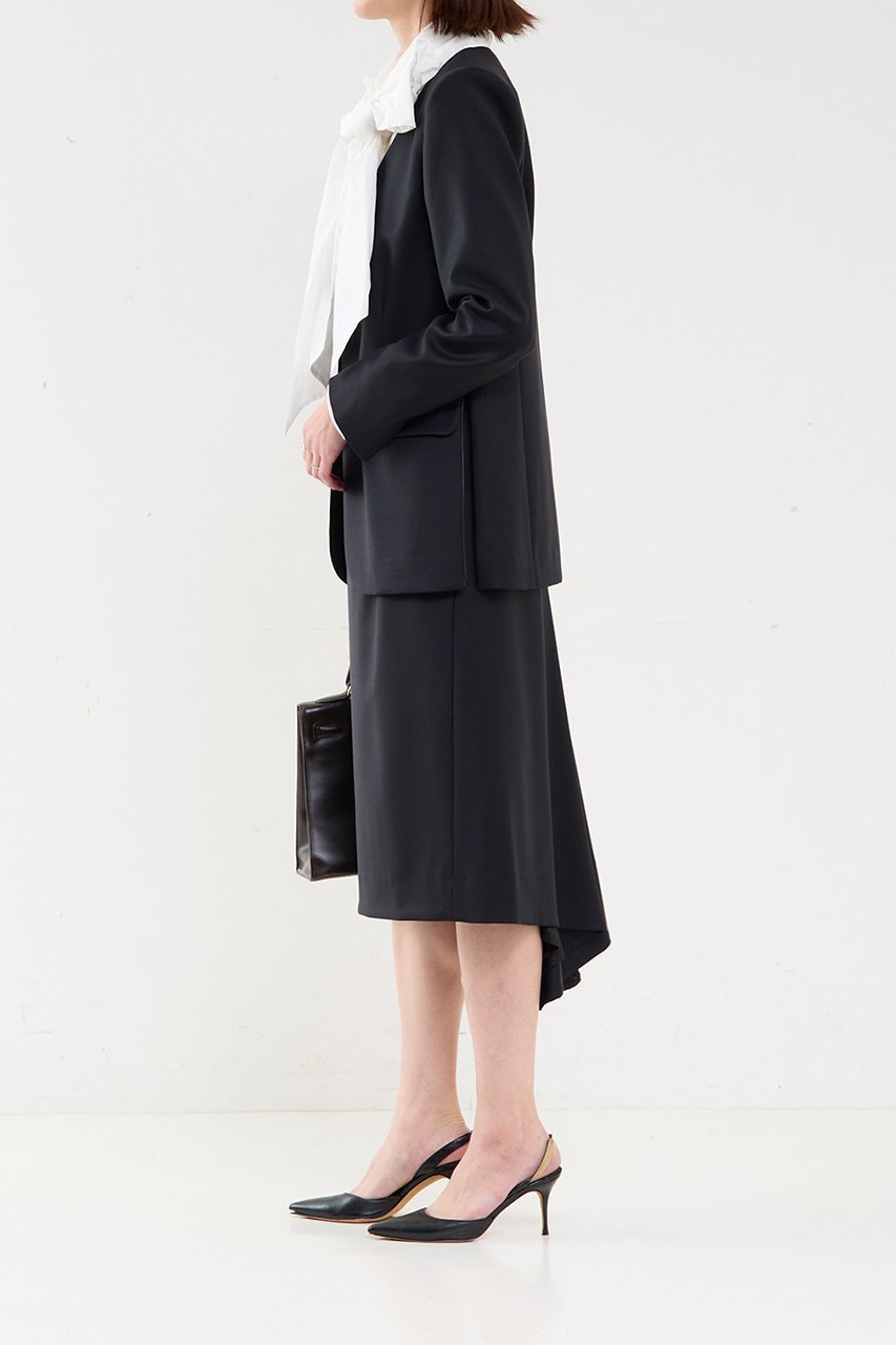 【サードマガジン/THIRD MAGAZINE】の#3 SKIRT スリー スカート 人気、トレンドファッション・服の通販 founy(ファニー) 　ファッション　Fashion　レディースファッション　Fashion for Women　スカート　Skirts　ロングスカート　Long Skirts / Maxi & Midi Skirts　シルク　Silk, 100% Silk　ジャケット　Jacket, Outerwear　タイトスカート　Pencil Skirt, Tight Skirt　フォーマル　Formal, Dressy　ロング　Long, Long-Length　エレガント 上品　Elegant　other-7|ID: prp329100004161100 ipo3291000000032823381
