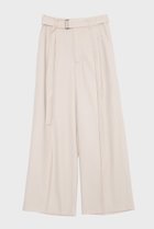 【スタニングルアー/STUNNING LURE】のrフラノワイドレッグパンツ 人気、トレンドファッション・服の通販 founy(ファニー) ファッション Fashion レディースファッション Fashion for Women パンツ Pants & Trousers カットソー Cut and Sewn Top ベーシック Basic, Essential 日本製 Made In Japan thumbnail ライトベージュ|ID: prp329100004161104 ipo3291000000032927021