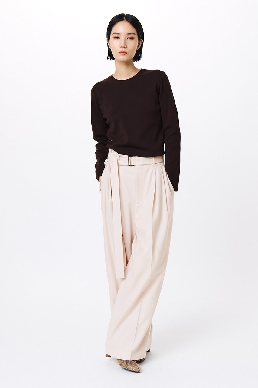 【スタニングルアー/STUNNING LURE】のrフラノワイドレッグパンツ 人気、トレンドファッション・服の通販 founy(ファニー) 　ファッション　Fashion　レディースファッション　Fashion for Women　パンツ　Pants & Trousers　カットソー　Cut and Sewn Top　ベーシック　Basic, Essential　日本製　Made In Japan　other-2|ID: prp329100004161104 ipo3291000000032927030