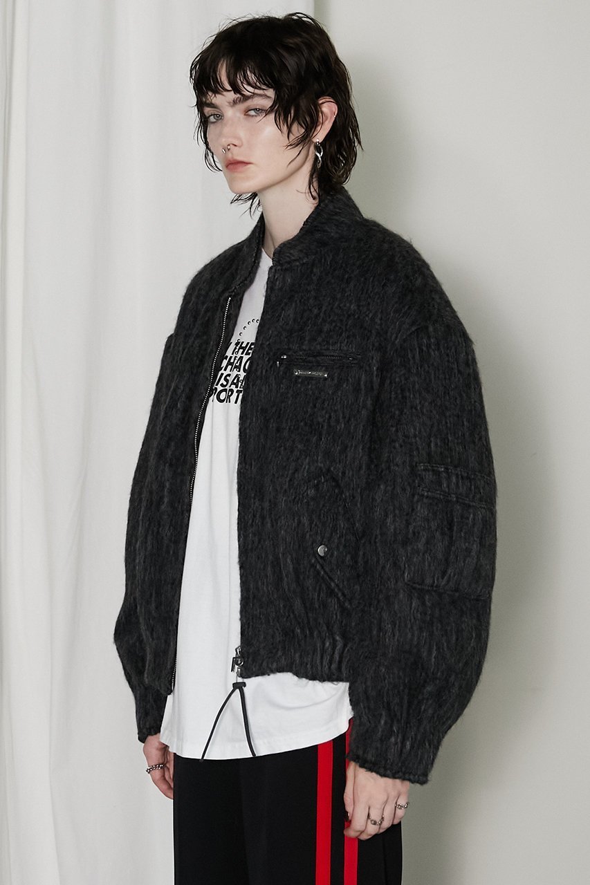 【プランク プロジェクト/PRANK PROJECT】のメランジシャギーブルゾン / Melange Shaggy Blouson 人気、トレンドファッション・服の通販 founy(ファニー) 　ファッション　Fashion　レディースファッション　Fashion for Women　アウター　Coat / Outerwear Collection　レディースジャケット・軽アウター　Jackets　ブルゾンジャケット・スポーティアウター　Blouson Jackets　ジャケット　Jacket, Outerwear　ブルゾン　Blouson, Bomber Jacket　other-2|ID: prp329100004161111 ipo3291000000032947767