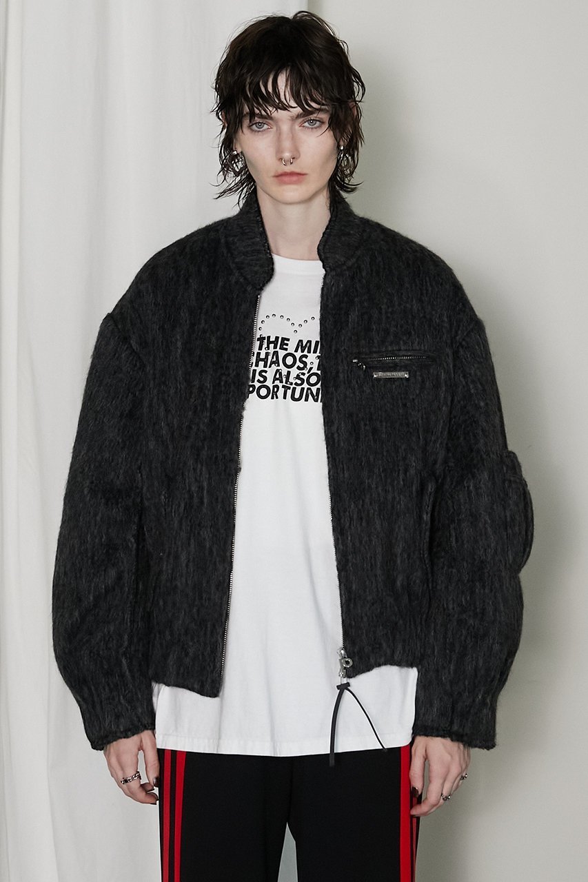 【プランク プロジェクト/PRANK PROJECT】のメランジシャギーブルゾン / Melange Shaggy Blouson 人気、トレンドファッション・服の通販 founy(ファニー) 　ファッション　Fashion　レディースファッション　Fashion for Women　アウター　Coat / Outerwear Collection　レディースジャケット・軽アウター　Jackets　ブルゾンジャケット・スポーティアウター　Blouson Jackets　ジャケット　Jacket, Outerwear　ブルゾン　Blouson, Bomber Jacket　other-6|ID: prp329100004161111 ipo3291000000032947793