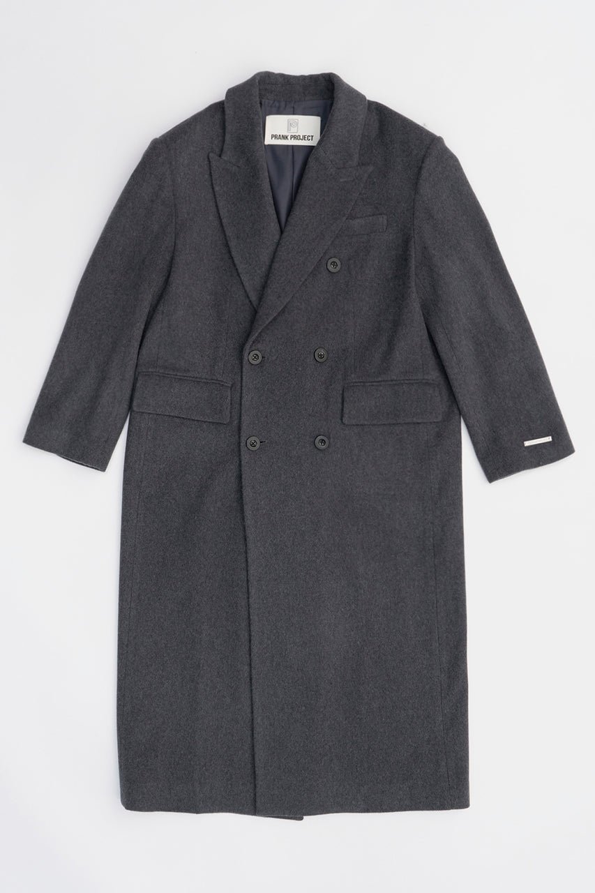 【プランク プロジェクト/PRANK PROJECT】のメランジウールロングダブルコート / Melange Wool Long Double Coat 人気、トレンドファッション・服の通販 founy(ファニー) 　ファッション　Fashion　レディースファッション　WOMEN　アウター　Coat Outerwear　コート　Coats　マニッシュ　Mannish　ロング　Long　NEW・新作・新着・新入荷　New Arrivals　 other-1|ID: prp329100004161114 ipo3291000000028723375