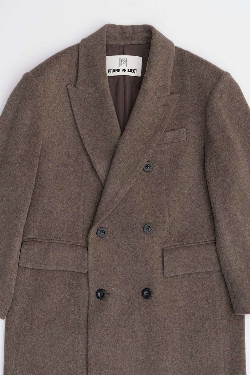 【プランク プロジェクト/PRANK PROJECT】のメランジウールロングダブルコート / Melange Wool Long Double Coat 人気、トレンドファッション・服の通販 founy(ファニー) 　ファッション　Fashion　レディースファッション　Fashion for Women　アウター　Coat / Outerwear Collection　コート・ロングコート・ピーコート　Long Coats, Peacoats & More　マニッシュ　Mannish, Boyish　ロング　Long, Long-Length　other-2|ID: prp329100004161114 ipo3291000000036529653