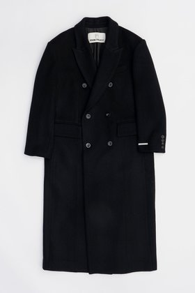 【プランク プロジェクト/PRANK PROJECT】のウールダブルロングコート / Wool Double Long Coat 人気、トレンドファッション・服の通販 founy(ファニー) ファッション Fashion レディースファッション WOMEN アウター Coat Outerwear コート Coats マニッシュ Mannish ロング Long |ID:prp329100004161115