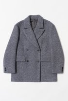 【プランク プロジェクト/PRANK PROJECT】のスライバーウールオーバージャケット / Sliver Wool Overcoat Jacket GRY(グレー)|ID: prp329100004161116 ipo3291000000028723382