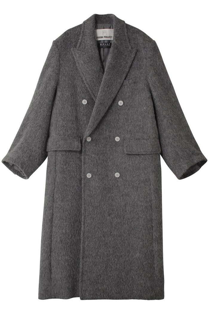 【プランク プロジェクト/PRANK PROJECT】のイタリーシャギーダブルブレストコート / Italian Shaggy Double-Breasted Coat インテリア・キッズ・メンズ・レディースファッション・服の通販 founy(ファニー) https://founy.com/ ファッション Fashion レディースファッション Fashion for Women アウター Coat / Outerwear Collection コート・ロングコート・ピーコート Long Coats, Peacoats & More メンズ Men's, Menswear ロング Long, Long-Length |ID: prp329100004161117 ipo3291000000035824260