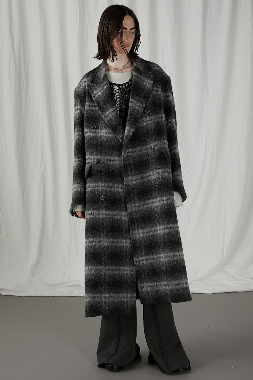 【プランク プロジェクト/PRANK PROJECT】のイタリーシャギーダブルブレストコート / Italian Shaggy Double-Breasted Coat 人気、トレンドファッション・服の通販 founy(ファニー) 　ファッション　Fashion　レディースファッション　Fashion for Women　アウター　Coat / Outerwear Collection　コート・ロングコート・ピーコート　Long Coats, Peacoats & More　メンズ　Men's, Menswear　ロング　Long, Long-Length　other-8|ID: prp329100004161117 ipo3291000000035824271