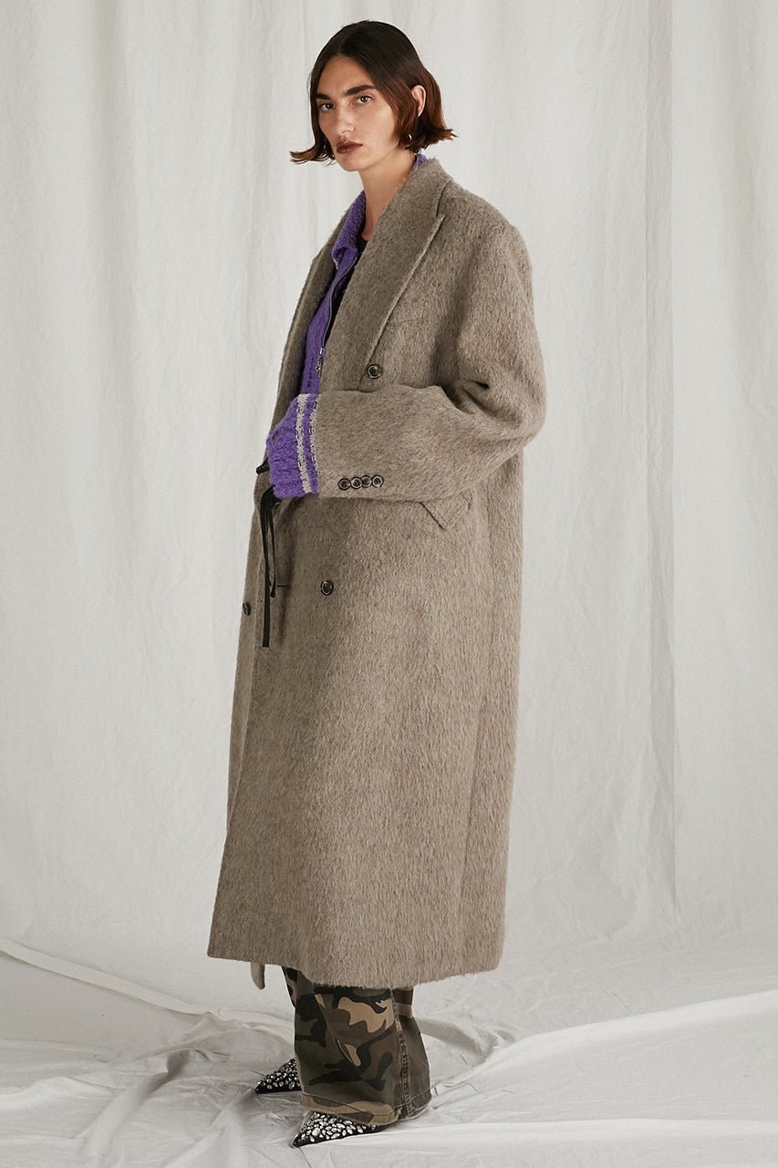 【プランク プロジェクト/PRANK PROJECT】のイタリーシャギーダブルブレストコート / Italian Shaggy Double-Breasted Coat 人気、トレンドファッション・服の通販 founy(ファニー) 　ファッション　Fashion　レディースファッション　Fashion for Women　アウター　Coat / Outerwear Collection　コート・ロングコート・ピーコート　Long Coats, Peacoats & More　メンズ　Men's, Menswear　ロング　Long, Long-Length　other-8|ID: prp329100004161117 ipo3291000000036490589