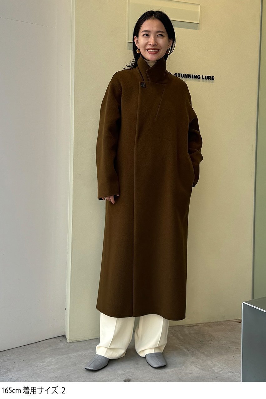 【スタニングルアー/STUNNING LURE】のrテーラーオーバーコート 人気、トレンドファッション・服の通販 founy(ファニー) 　ファッション　Fashion　レディースファッション　Fashion for Women　アウター　Coat / Outerwear Collection　コート・ロングコート・ピーコート　Long Coats, Peacoats & More　コンパクト　Compact, Small Size　シンプル　Simple, Minimal　ハンド　Hand, Handmade　ロング　Long, Long-Length　other-8|ID: prp329100004161119 ipo3291000000032943198