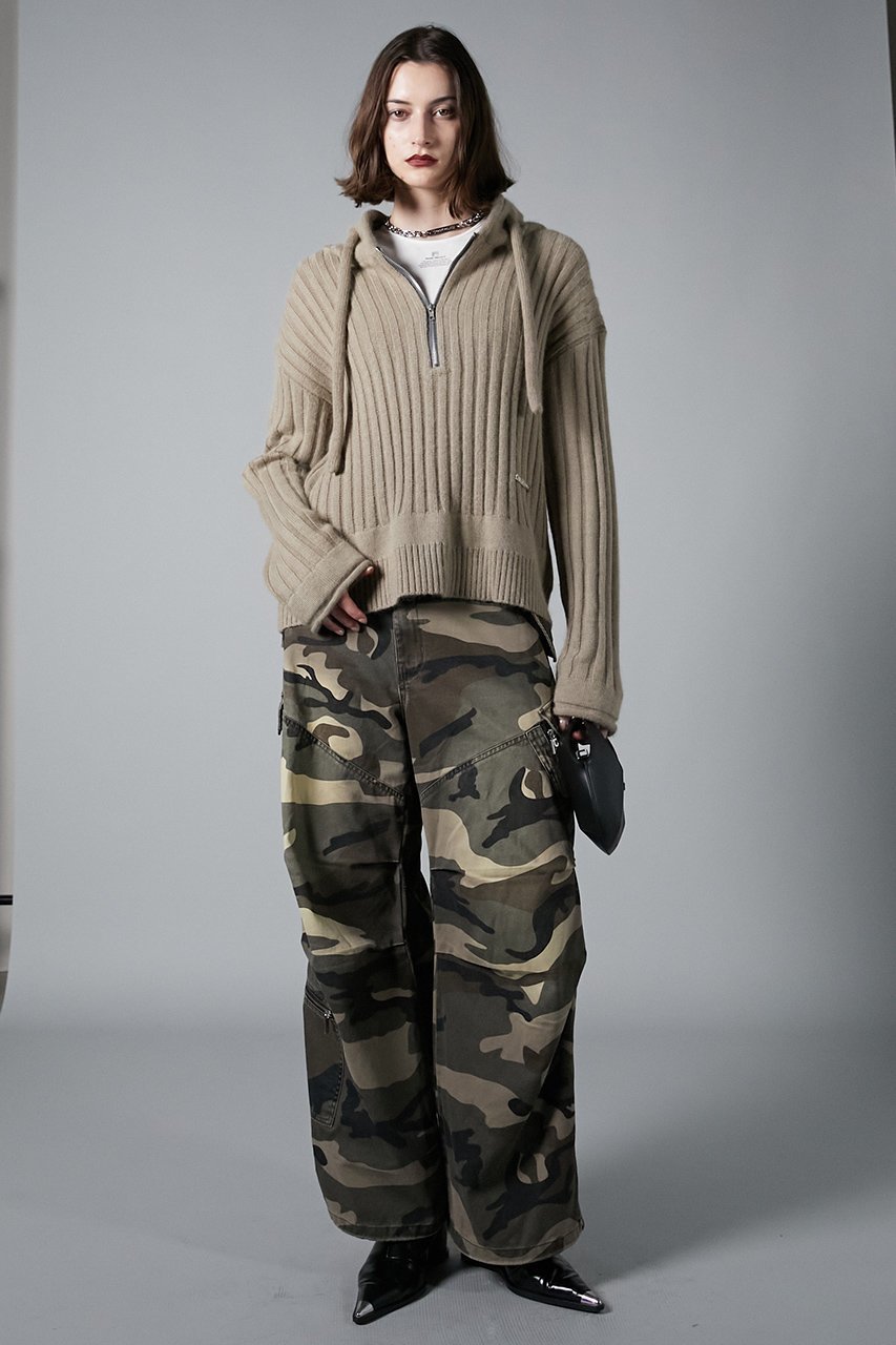 【プランク プロジェクト/PRANK PROJECT】のCAMOジップカーゴパンツ/CAMO Zip Cargo Pants 人気、トレンドファッション・服の通販 founy(ファニー) 　ファッション　Fashion　レディースファッション　Fashion for Women　パンツ　Pants & Trousers　カーゴパンツ　Cargo Pants, Utility Pants　ジップ　Zip, Zipper　トレンド　Trend, Trending Now　ドローストリング　Drawstring, Pull Cord　ポケット　Pocket, Pocket Detail　無地　Plain, Solid Color　other-5|ID: prp329100004161149 ipo3291000000032923707