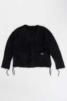 【プランク プロジェクト/PRANK PROJECT】のアルパカシャギーカーディガン / Alpaca Shaggy Cardigan 人気、トレンドファッション・服の通販 founy(ファニー) ファッション Fashion レディースファッション WOMEN トップス・カットソー Tops/Tshirt ニット Knit Tops カーディガン Cardigans カーディガン Cardigan スリット Slit NEW・新作・新着・新入荷 New Arrivals thumbnail BLK(ブラック)|ID: prp329100004161155 ipo3291000000028723490