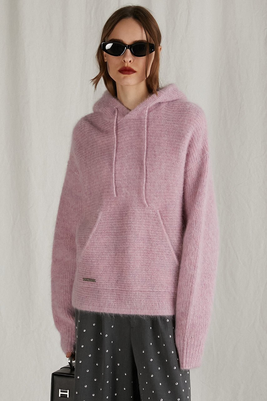 【プランク プロジェクト/PRANK PROJECT】のカシゴラニットフーディ / Cashgora Knit Hoodie 人気、トレンドファッション・服の通販 founy(ファニー) 　ファッション　Fashion　レディースファッション　Fashion for Women　トップス・カットソー　Cut & Sew Tops　ニット　Knit Tops & Sweaters　レディースパーカー・カジュアルフーディー　Casual Hoodies & Sweatshirts　アンゴラ　Angora Knitwear　バランス　Balance, Style Balance　パーカー　Hoodie, Parka　other-3|ID: prp329100004161156 ipo3291000000036792494