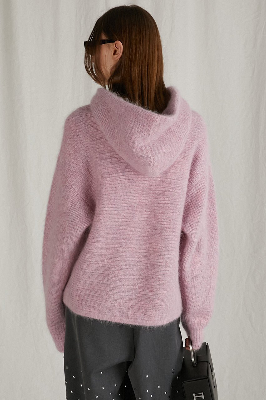 【プランク プロジェクト/PRANK PROJECT】のカシゴラニットフーディ / Cashgora Knit Hoodie 人気、トレンドファッション・服の通販 founy(ファニー) 　ファッション　Fashion　レディースファッション　Fashion for Women　トップス・カットソー　Cut & Sew Tops　ニット　Knit Tops & Sweaters　レディースパーカー・カジュアルフーディー　Casual Hoodies & Sweatshirts　アンゴラ　Angora Knitwear　バランス　Balance, Style Balance　パーカー　Hoodie, Parka　other-5|ID: prp329100004161156 ipo3291000000036792496