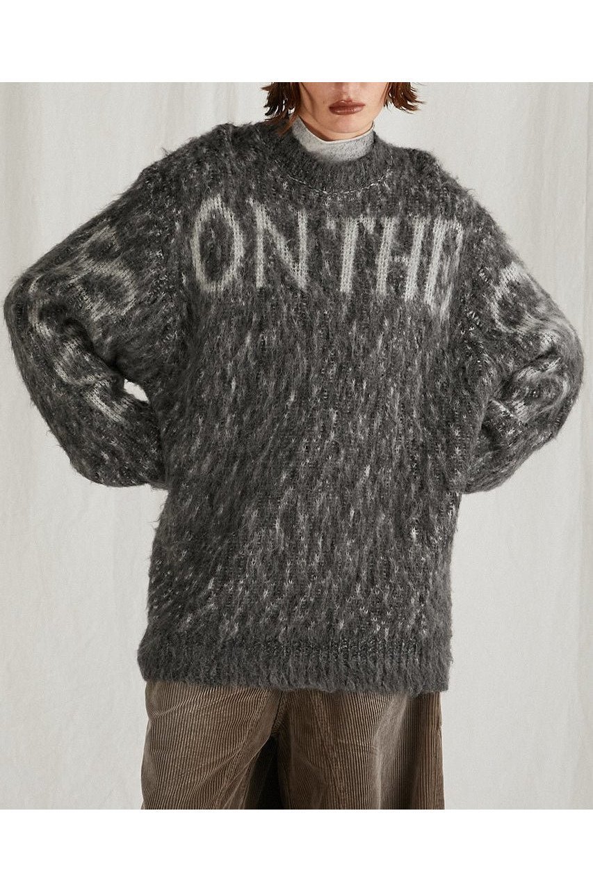 【プランク プロジェクト/PRANK PROJECT】のロゴメランジシャギーニット / Logo Melange Shaggy Knit 人気、トレンドファッション・服の通販 founy(ファニー) 　ファッション　Fashion　レディースファッション　WOMEN　トップス・カットソー　Tops/Tshirt　ニット　Knit Tops　プルオーバー　Pullover　メランジ　Melange　NEW・新作・新着・新入荷　New Arrivals　 other-1|ID: prp329100004161159 ipo3291000000028723504