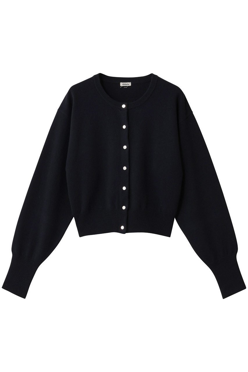 【オブラダ/Oblada】のMARTHA カーディガン インテリア・キッズ・メンズ・レディースファッション・服の通販 founy(ファニー) 　ファッション　Fashion　レディースファッション　Fashion for Women　トップス・カットソー　Cut & Sew Tops　ニット　Knit Tops & Sweaters　カーディガン・羽織り　Layered Style Cardigans　おすすめ　Recommended / Our Picks　カーディガン　Cardigan, Knitwear　コンパクト　Compact, Small Size　フォルム　Silhouette, Form　ボトム　Bottoms, Lower Wear　マキシ　Maxi, Full Length　ワイド　Wide, Wide Fit　ネイビー|ID: prp329100004161199 ipo3291000000036128964