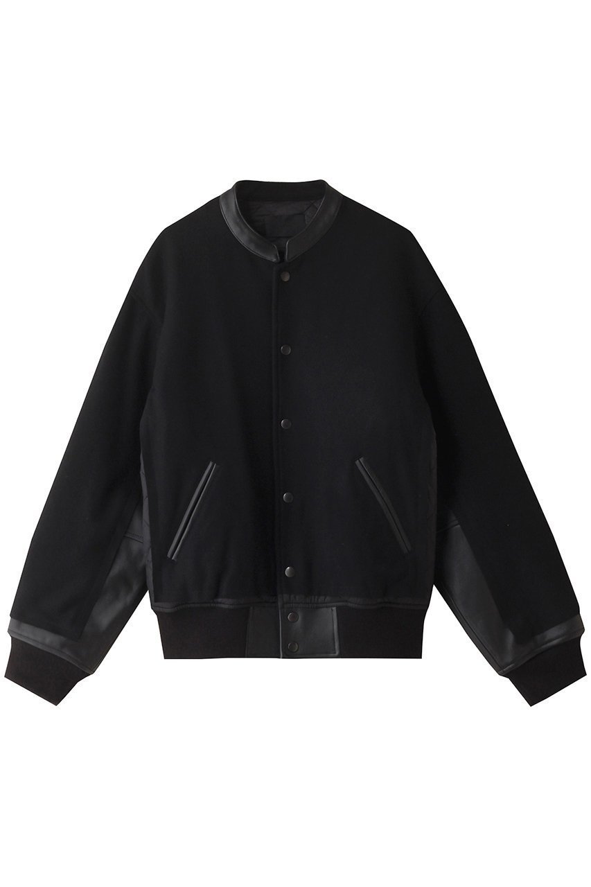 【ヨーク/YOKE / MEN】の【MEN】BROKEN AWARDジャケット インテリア・キッズ・メンズ・レディースファッション・服の通販 founy(ファニー) 　ファッション　Fashion　メンズファッション　Fashion for Men　キルティング　Quilted, Quilting　ジャケット　Jacket, Outerwear　ブルゾン　Blouson, Bomber Jacket　メルトン　Melton, Heavy Wool　ブラック|ID: prp329100004161232 ipo3291000000032937120