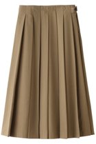 【マノフ/MANOF】のWIDE PLEATS SKIRT スカート BEIGE|ID:prp329100004161234