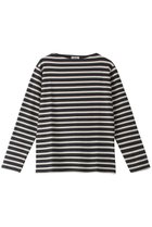 【マルティニーク/martinique】の【Armor-lux】ベーシックフィットボートネック長袖 ネイビー×ナチュラル|ID: prp329100004161242 ipo3291000000032896469