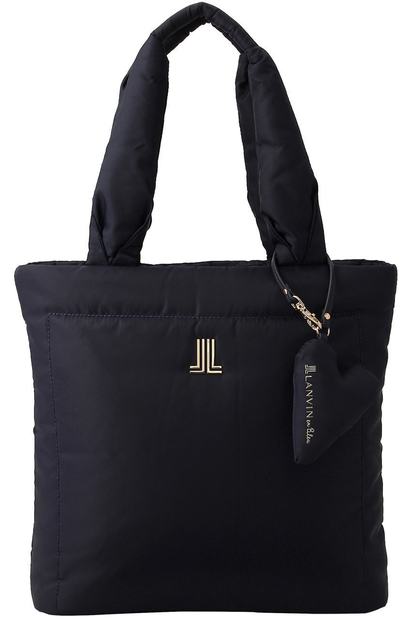 【ランバン オン ブルー/LANVIN en Bleu】のパッフィー トート 484310 人気、トレンドファッション・服の通販 founy(ファニー) 　ファッション　Fashion　レディースファッション　Fashion for Women　バッグ　Bags　おすすめ　Recommended / Our Picks　キルティング　Quilted, Quilting　ショルダー　Shoulder, Shoulder Strap　チャーム　Charm, Pendant　フォルム　Silhouette, Form　A/W・秋冬　Autumn/Winter　 other-1|ID: prp329100004161254 ipo3291000000032790598