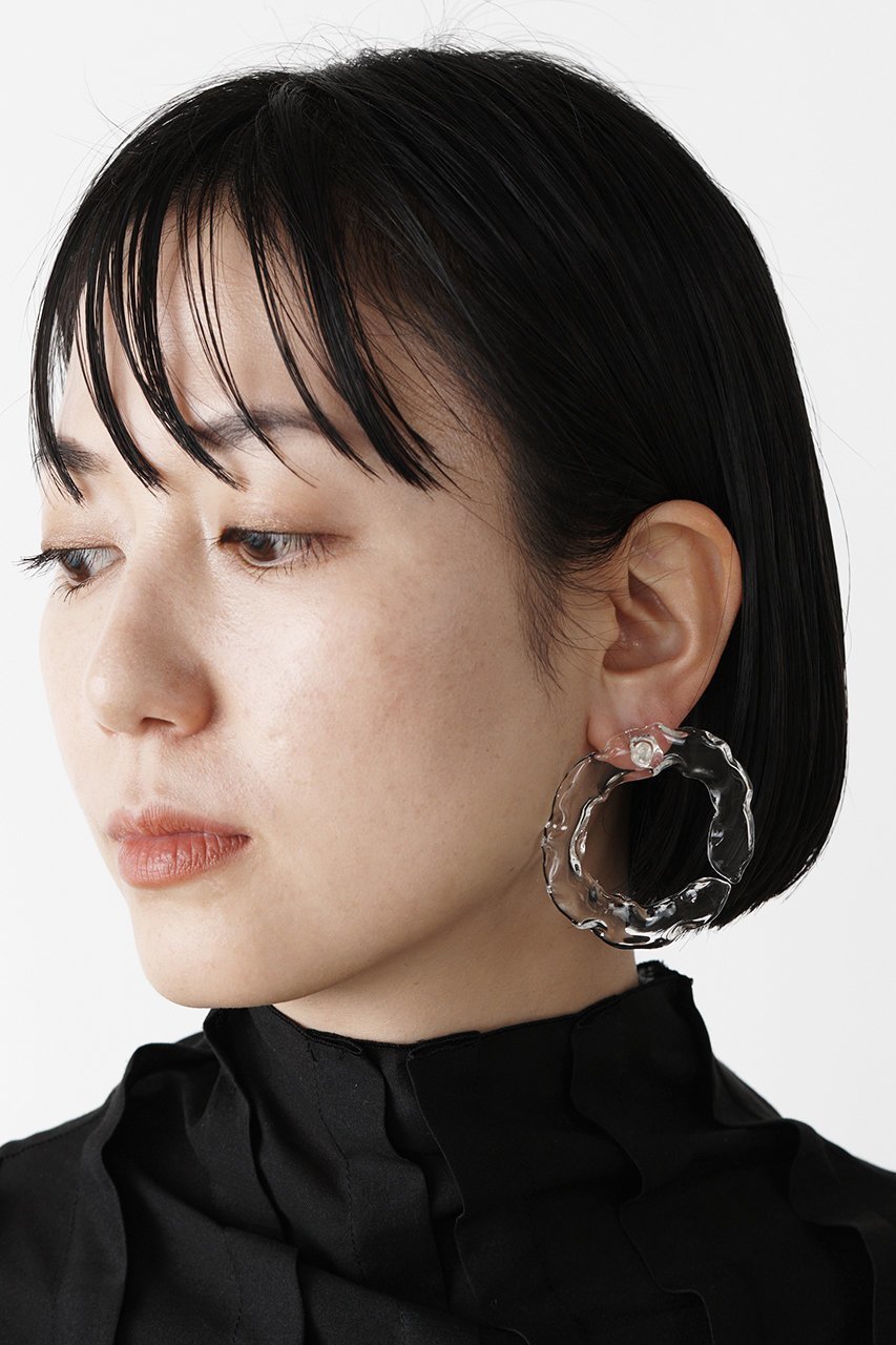 【レム/Lemme】のHazyhao ピアス 人気、トレンドファッション・服の通販 founy(ファニー) 　ファッション　Fashion　レディースファッション　Ladies' Fashion Online　ジュエリー　Jewelry　リング　Fashion Rings　イヤリング　Hoop, Drop & Clip Earrings　イヤリング　Earrings　ガラス　Glass　フープ　Hoop　other-6|ID: prp329100004162578 ipo3291000000031396381