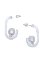 【レム/Lemme】のFoggy Pearl ピアス クリア|ID: prp329100004162580 ipo3291000000035928395