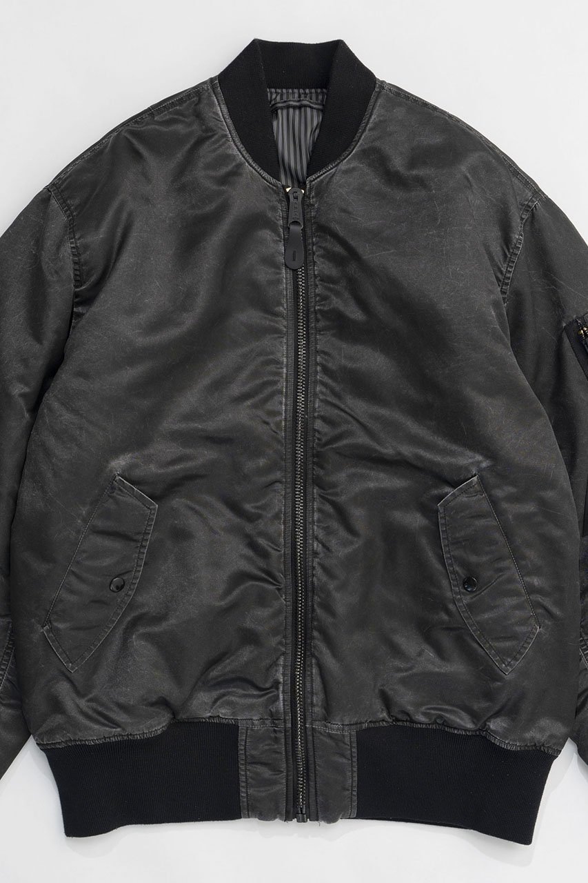 【メゾンスペシャル/MAISON SPECIAL】の【ALPHA×MAISON SPECIAL】MA-1 SCRATCH CORE SPEC/アルファコラボレーションMA-1 SCRATCH CORE SPEC 人気、トレンドファッション・服の通販 founy(ファニー) 　ファッション　Fashion　レディースファッション　Fashion for Women　アウター　Coat / Outerwear Collection　レディースジャケット・軽アウター　Jackets　ブルゾンジャケット・スポーティアウター　Blouson Jackets　MA-1ジャケット　MA-1 Bomber Jackets / Flight Jackets　ヴィンテージ　Vintage Style　軽量　Lightweight, Ultra Light　ショート　Short, Short Length　ジャケット　Jacket, Outerwear　ストライプ　Stripe, Striped Pattern　定番　Standard, Basic Item　ブルゾン　Blouson, Bomber Jacket　ポケット　Pocket, Pocket Detail　別注　Limited Edition, Custom Order　防寒　Cold Protection, Winter-Ready　ミリタリー　Military, Army Style　ライニング　Inner Lining, Inner Fabric, Lined　リバーシブル　Reversible, Two-Sided　other-2|ID: prp329100004162594 ipo3291000000035923397