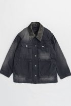 【メゾンスペシャル/MAISON SPECIAL】のWash Processing Work Blouson/ウォッシュドワークブルゾン BLK(ブラック)|ID:prp329100004162598