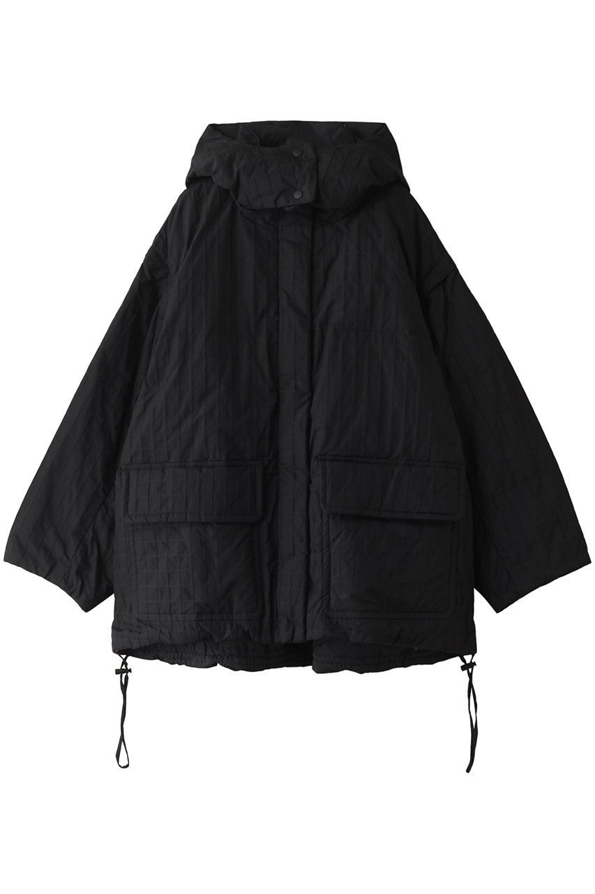 【メゾンスペシャル/MAISON SPECIAL】のMultiway Reversible Down Jacket/マルチウェイリバーシブルダウン インテリア・キッズ・メンズ・レディースファッション・服の通販 founy(ファニー) 　ファッション　Fashion　レディースファッション　Fashion for Women　アウター　Coat / Outerwear Collection　コート・ロングコート・ピーコート　Long Coats, Peacoats & More　レディースジャケット・軽アウター　Jackets　ジャケット　Jacket, Outerwear　タフタ　Taffeta, Structured Fabric　ダウン　Down, Puffer　チェック　Check, Plaid, Tartan　フェザー　Feather, Feather Detail　プリント　Print, Printed Pattern　ベーシック　Basic, Essential　ポケット　Pocket, Pocket Detail　防寒　Cold Protection, Winter-Ready　リバーシブル　Reversible, Two-Sided　BLK(ブラック)|ID: prp329100004162599 ipo3291000000034909440