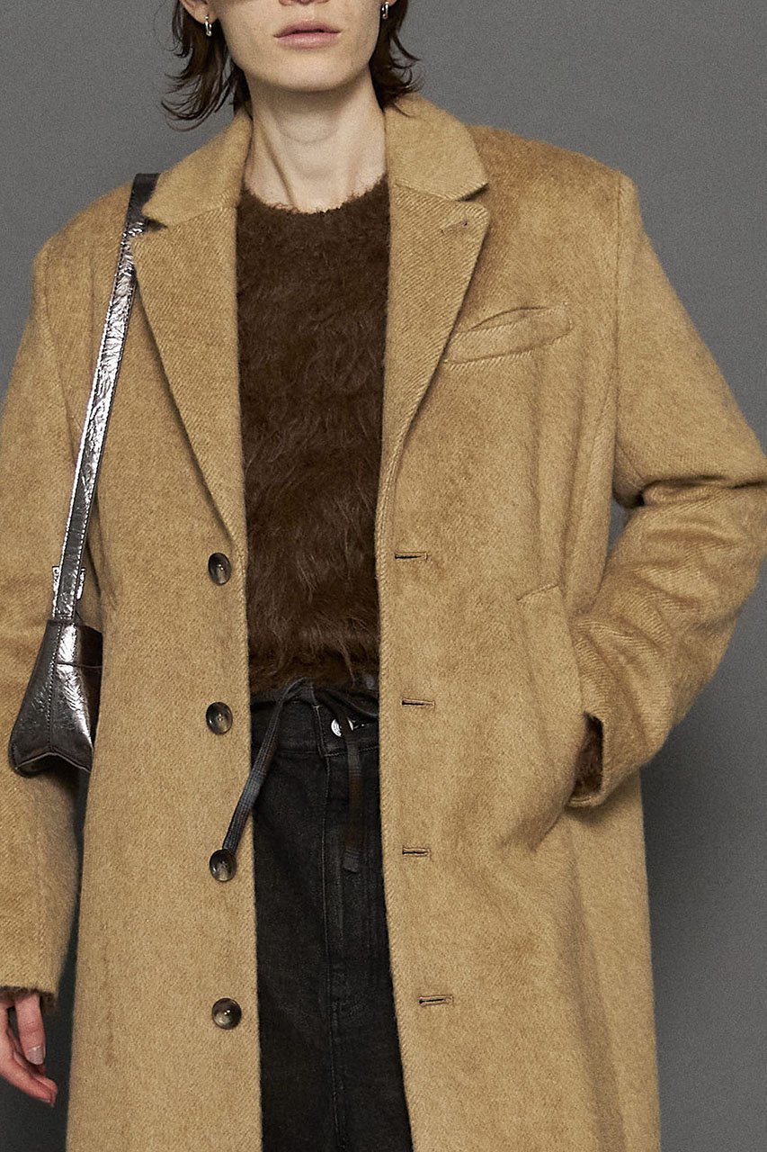 【メゾンスペシャル/MAISON SPECIAL】のMohair Shaggy Long Coat/モヘアシャギーロングコート 人気、トレンドファッション・服の通販 founy(ファニー) 　ファッション　Fashion　レディースファッション　Fashion for Women　アウター　Coat / Outerwear Collection　コート・ロングコート・ピーコート　Long Coats, Peacoats & More　エアリー　Airy Texture　ミックス　Mix, Mixed Style　ロング　Long, Long-Length　エレガント 上品　Elegant　other-4|ID: prp329100004162601 ipo3291000000035400160