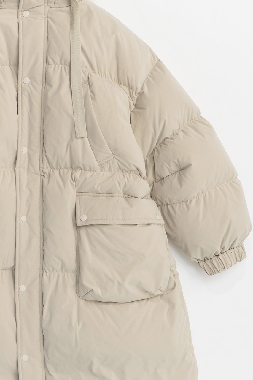 【メゾンスペシャル/MAISON SPECIAL】のLong Length Down Coat/ロングダウンコート 人気、トレンドファッション・服の通販 founy(ファニー) 　ファッション　Fashion　レディースファッション　Fashion for Women　アウター　Coat / Outerwear Collection　コート・ロングコート・ピーコート　Long Coats, Peacoats & More　ダウンジャケット・軽量ダウン　Warm & Lightweight Down Jackets　インナー　Innerwear　スリット　Slit, Slit Detail　ダウン　Down, Puffer　ピーチ　Peach, Soft Touch　フェザー　Feather, Feather Detail　防寒　Cold Protection, Winter-Ready　ロング　Long, Long-Length　other-3|ID: prp329100004162603 ipo3291000000032939654