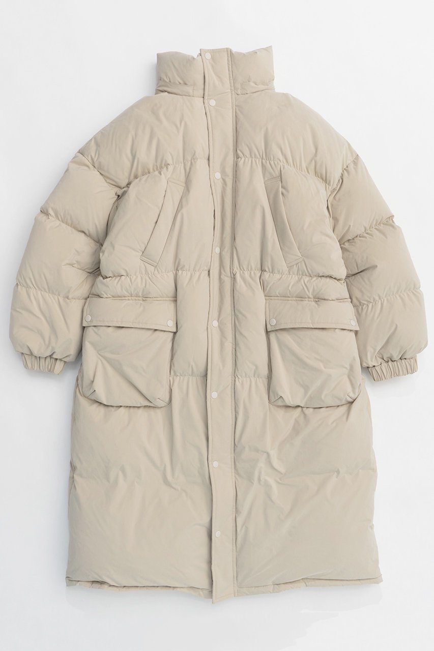 【メゾンスペシャル/MAISON SPECIAL】のLong Length Down Coat/ロングダウンコート 人気、トレンドファッション・服の通販 founy(ファニー) 　ファッション　Fashion　レディースファッション　Fashion for Women　アウター　Coat / Outerwear Collection　コート・ロングコート・ピーコート　Long Coats, Peacoats & More　ダウンジャケット・軽量ダウン　Warm & Lightweight Down Jackets　インナー　Innerwear　スリット　Slit, Slit Detail　ダウン　Down, Puffer　ピーチ　Peach, Soft Touch　フェザー　Feather, Feather Detail　防寒　Cold Protection, Winter-Ready　ロング　Long, Long-Length　other-7|ID: prp329100004162603 ipo3291000000032939686