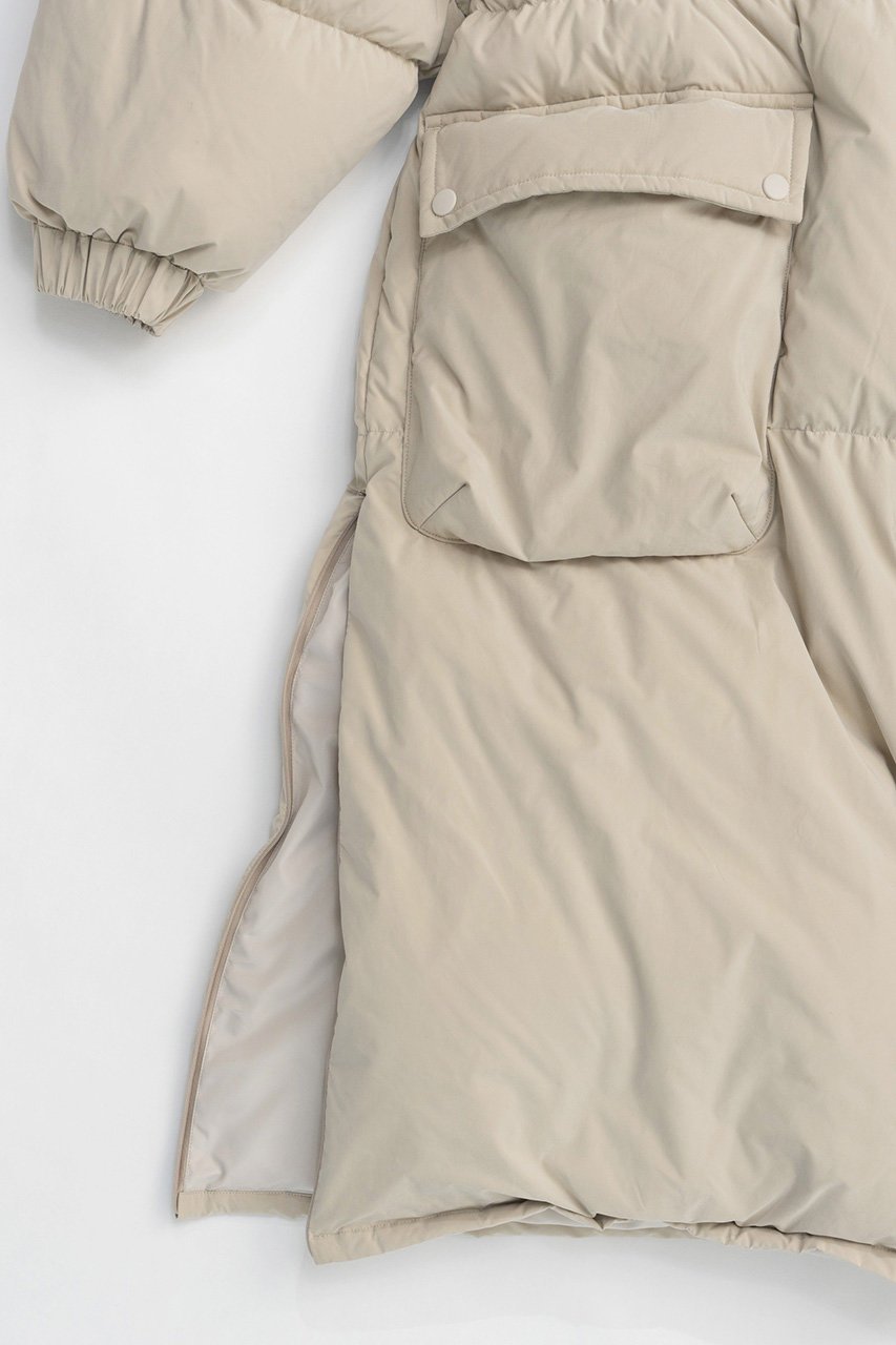 【メゾンスペシャル/MAISON SPECIAL】のLong Length Down Coat/ロングダウンコート 人気、トレンドファッション・服の通販 founy(ファニー) 　ファッション　Fashion　レディースファッション　Fashion for Women　アウター　Coat / Outerwear Collection　コート・ロングコート・ピーコート　Long Coats, Peacoats & More　ダウンジャケット・軽量ダウン　Warm & Lightweight Down Jackets　インナー　Innerwear　スリット　Slit, Slit Detail　ダウン　Down, Puffer　ピーチ　Peach, Soft Touch　フェザー　Feather, Feather Detail　防寒　Cold Protection, Winter-Ready　ロング　Long, Long-Length　other-8|ID: prp329100004162603 ipo3291000000036758250