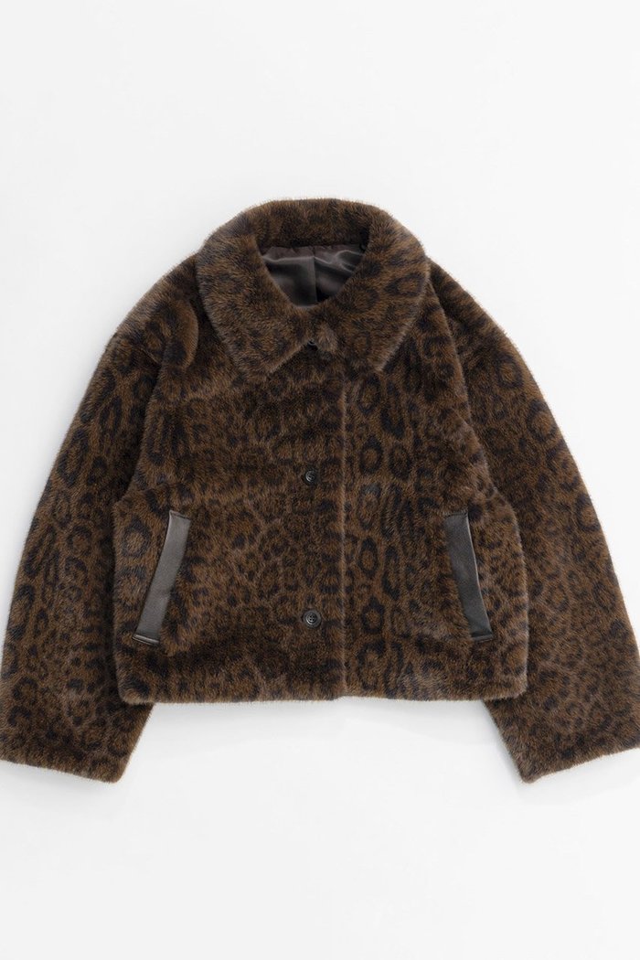 【メゾンスペシャル/MAISON SPECIAL】のFaux Fur Leopard Coat/フェイクファーレオパードコート インテリア・キッズ・メンズ・レディースファッション・服の通販 founy(ファニー) https://founy.com/ ファッション Fashion レディースファッション WOMEN アウター Coat Outerwear コート Coats インナー Inner ショート Short バランス Balance フェイクファー Faux Fur フェイクレザー Faux Leather ポケット Pocket モチーフ Motif リラックス Relax レオパード Leopard NEW・新作・新着・新入荷 New Arrivals |ID: prp329100004162605 ipo3291000000028743657