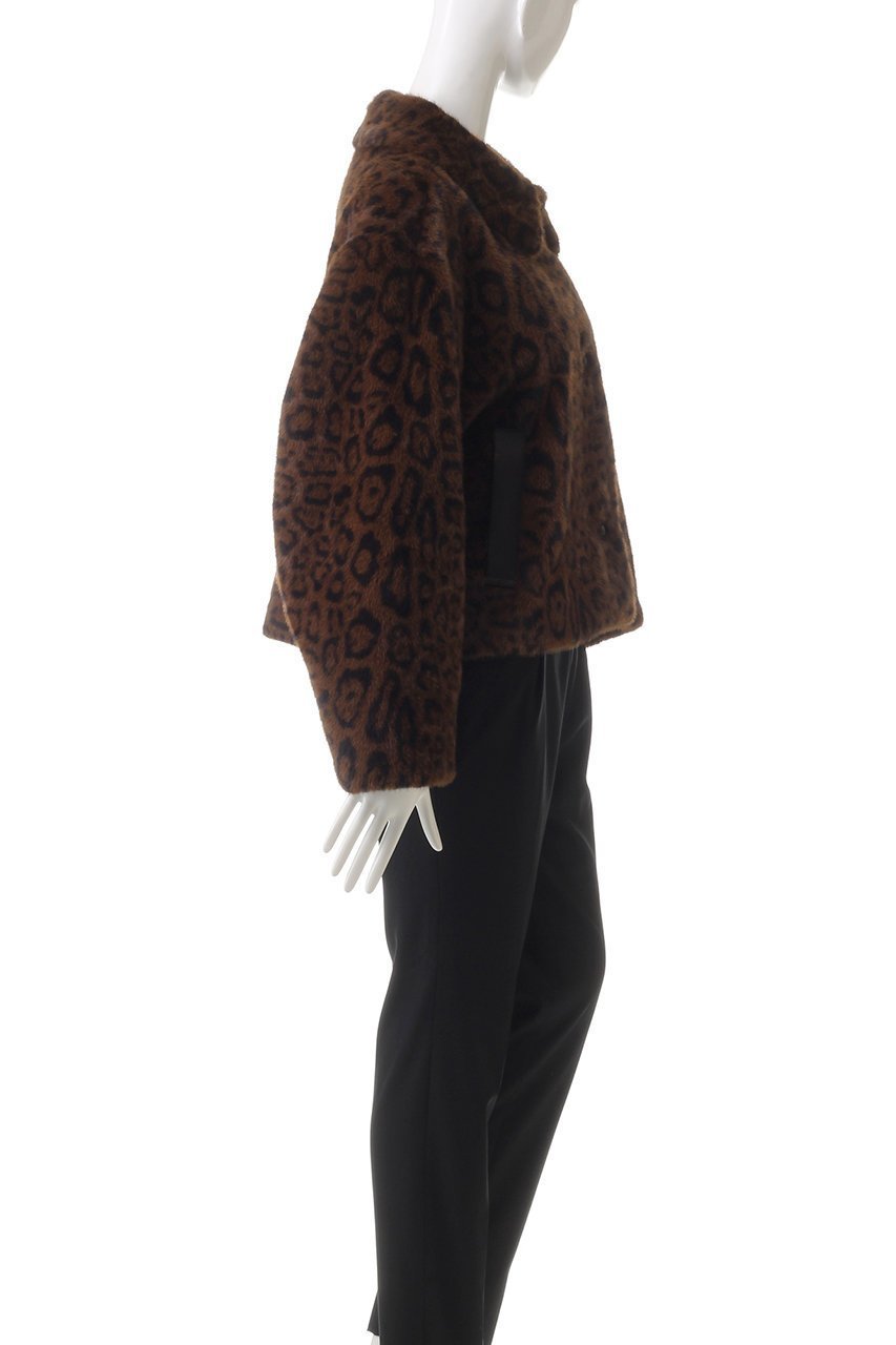 【メゾンスペシャル/MAISON SPECIAL】のFaux Fur Leopard Coat/フェイクファーレオパードコート 人気、トレンドファッション・服の通販 founy(ファニー) 　ファッション　Fashion　レディースファッション　Fashion for Women　アウター　Coat / Outerwear Collection　コート・ロングコート・ピーコート　Long Coats, Peacoats & More　インナー　Innerwear　ショート　Short, Short Length　バランス　Balance, Style Balance　フェイクファー　Faux Fur, Imitation Fur　フェイクレザー　Faux Leather, PU Leather　ポケット　Pocket, Pocket Detail　モチーフ　Motif, Design Theme　リラックス　Relax, Relaxed Fit　レオパード　Leopard, Animal Print　other-3|ID: prp329100004162605 ipo3291000000032944198