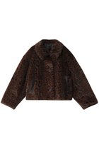 【メゾンスペシャル/MAISON SPECIAL】のFaux Fur Leopard Coat/フェイクファーレオパードコート BRN(ブラウン)|ID: prp329100004162605 ipo3291000000035825036