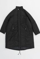 【メゾンスペシャル/MAISON SPECIAL】のPuffer Mods Coat/パッファーモッズコート 人気、トレンドファッション・服の通販 founy(ファニー) ファッション Fashion レディースファッション WOMEN アウター Coat Outerwear コート Coats モッズ/フィールドコート Mods Coats/Field Coats スピンドル Spindle チェック Check バルーン Balloon モッズコート Mod Coat モノトーン Monotone ロング Long NEW・新作・新着・新入荷 New Arrivals 防寒 Cold Protection thumbnail BLK(ブラック)|ID: prp329100004162606 ipo3291000000028743660