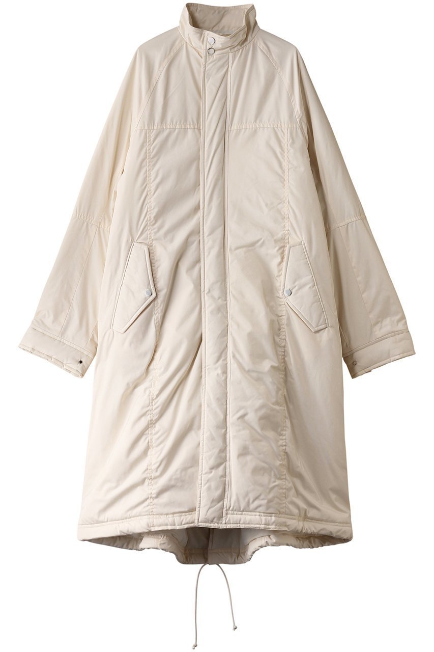 【メゾンスペシャル/MAISON SPECIAL】のPuffer Mods Coat/パッファーモッズコート インテリア・キッズ・メンズ・レディースファッション・服の通販 founy(ファニー) 　ファッション　Fashion　レディースファッション　Fashion for Women　アウター　Coat / Outerwear Collection　コート・ロングコート・ピーコート　Long Coats, Peacoats & More　モッズコート・ミリタリー風アウター　Mods & Field Coats　スピンドル　Spindle, Drawcord　チェック　Check, Plaid, Tartan　バルーン　Balloon, Balloon Silhouette　モッズコート　Mods Coat, Military Parka　モノトーン　Monotone, Black and White　ロング　Long, Long-Length　防寒　Cold Protection, Winter-Ready　WHT(ホワイト)|ID: prp329100004162606 ipo3291000000034909459