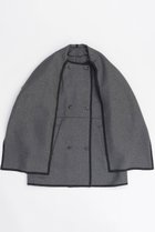 【メゾンスペシャル/MAISON SPECIAL】のWith Muffler Tent Coat/マフラーテントコート GRY(グレー)|ID:prp329100004162607